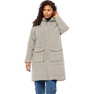 Jack Wolfskin White Frost Parka W damesparka, Poedergrijs Jack Wolfskin White Frost Parka W damesparka, Poedergrijs