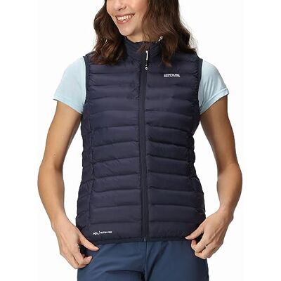 Regatta Marizion Mouwloos gewatteerd damesvest, marineblauw Regatta Marizion Mouwloos gewatteerd damesvest, marineblauw