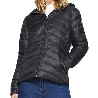 Roxy Coast Road – licht donsjack, compact en waterafstotend, voor dames, zwart antraciet Roxy Coast Road – licht donsjack, compact en waterafstotend, voor dames, zwart antraciet