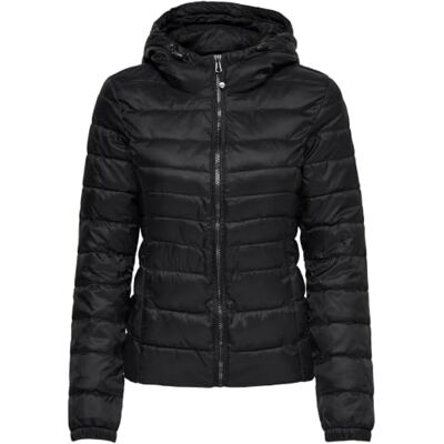 Only Onltahoe Otw Noos Damesjas met capuchon (set van 1 stuks), zwart. M Only Onltahoe Otw Noos Damesjas met capuchon (set van 1 stuks), zwart. M