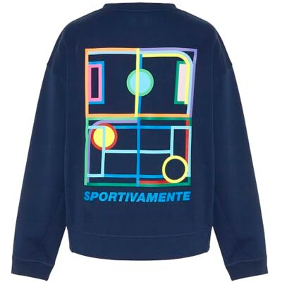 Lotto Dames-sweatshirt, losse pasvorm, trainingspak voor dames Lotto Dames-sweatshirt, losse pasvorm, trainingspak voor dames