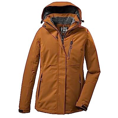 Killtec Kow 140 Wmn Jckt functionele winterjas met afneembare capuchon Killtec Kow 140 Wmn Jckt functionele winterjas met afneembare capuchon