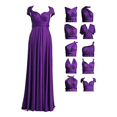 72styles Infinity bruidsmeisjesjurk voor dames, converteerbare jurk, lang, grote maat, multifunctionele jurk, avond, bruiloft Eén maat 72styles Infinity bruidsmeisjesjurk voor dames, converteerbare jurk, lang, grote maat, multifunctionele jurk, avond, bruiloft Eén maat