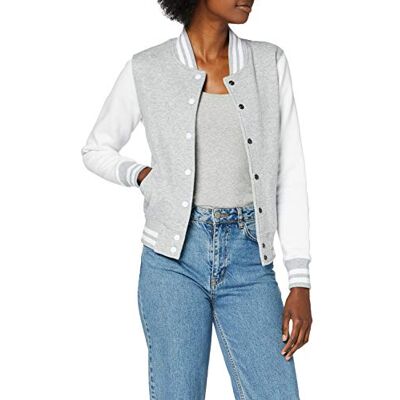 Build Your Brand Dames sweatshirt college jas Varsity dames Build Your Brand Dames sweatshirt college jas Varsity dames