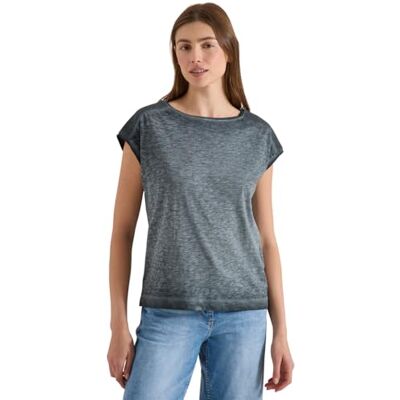 Cecil 3229926 T-shirt Garment Dye dames (1 stuk), Vulkanisch grijs XXL Cecil 3229926 T-shirt Garment Dye dames (1 stuk), Vulkanisch grijs XXL