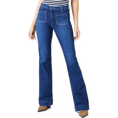 Wrangler Flare jeans voor dames, Delavé, Taille 25 / lengte 30 Taille 25 / lengte 30 Wrangler Flare jeans voor dames, Delavé, Taille 25 / lengte 30 Taille 25 / lengte 30