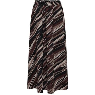 Only Onlnova Life Vis Jamilla Skirt Aop Damesrok, Steenbruin/Aop: Russische grafiek 589 M Only Onlnova Life Vis Jamilla Skirt Aop Damesrok, Steenbruin/Aop: Russische grafiek 589 M