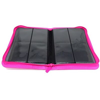 docsmagic.de Premium Pro-Player 4-Pocket Zip Album Roze 160 kaarten MTG PKM YGO docsmagic.de Premium Pro-Player 4-Pocket Zip Album Roze 160 kaarten MTG PKM YGO