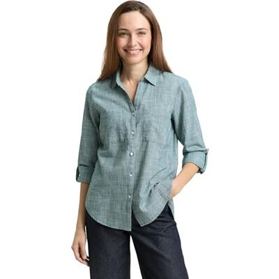TOM TAILOR Damesblouse, 12818, donkergroen, 36 36 TOM TAILOR Damesblouse, 12818, donkergroen, 36 36