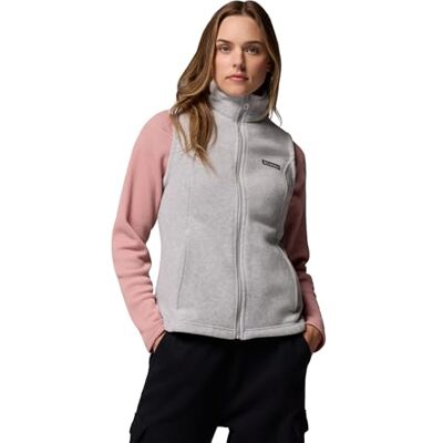 Columbia Benton Springs Fleecejas voor dames, Cirrus Grey Heather L Columbia Benton Springs Fleecejas voor dames, Cirrus Grey Heather L