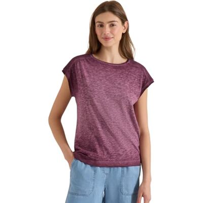 Cecil 3229926 T-shirt Garment Dye dames (1 stuk), Sweet Grape Red S Cecil 3229926 T-shirt Garment Dye dames (1 stuk), Sweet Grape Red S