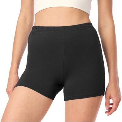 Merry Style Fietsbroek, korte leggings, viscose, dames, MS10-391, zwart. XXL Merry Style Fietsbroek, korte leggings, viscose, dames, MS10-391, zwart. XXL