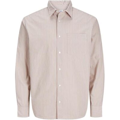 Jack & Jones Jjecody Ls Sn T-shirt en Popeline Chemise à manches longues Homme XS Jack & Jones Jjecody Ls Sn T-shirt en Popeline Chemise à manches longues Homme XS