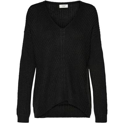 JDY Megan L/S Knt Noos Sweater voor dames, zwart., L L JDY Megan L/S Knt Noos Sweater voor dames, zwart., L L