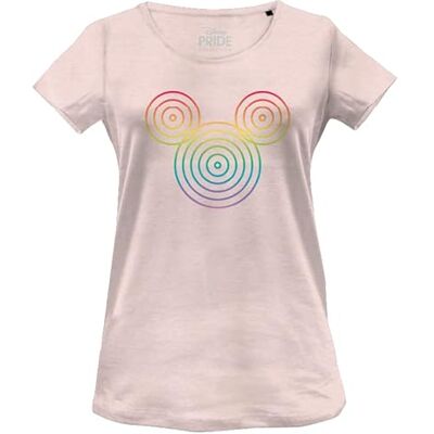 Disney Wodmickts231 T-shirt voor dames (1 stuk), Roze M Disney Wodmickts231 T-shirt voor dames (1 stuk), Roze M