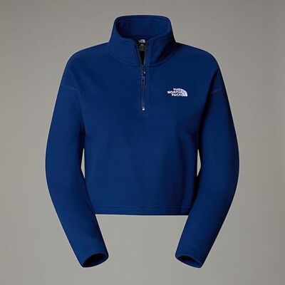 The North Face W 100 Glacier halve rits fleece borstvoedingstuniek voor dames The North Face W 100 Glacier halve rits fleece borstvoedingstuniek voor dames