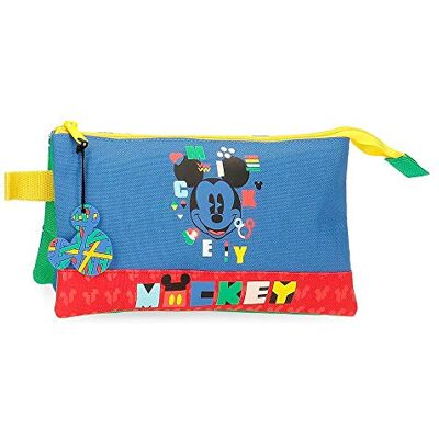 Disney Mickey Shape Shifter Pennenetui, drievoudig, meerkleurig, 22 x 12 x 5 cm Disney Mickey Shape Shifter Pennenetui, drievoudig, meerkleurig, 22 x 12 x 5 cm