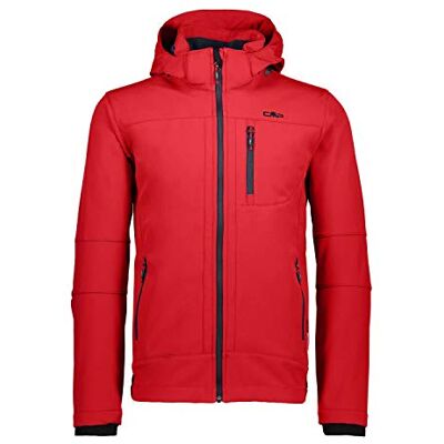CMP Dames Windproof And Waterproof Softshell Jacket Wp 7.000 Jas Wind- en waterafstotend, getapete naden, vaste en verstelbare capuchon, ritssluiting aan de voorkant met stormflap CMP Dames Windproof And Waterproof Softshell Jacket Wp 7.000 Jas Wind- en waterafstotend, getapete naden, vaste en verstelbare capuchon, ritssluiting aan de voorkant met stormflap