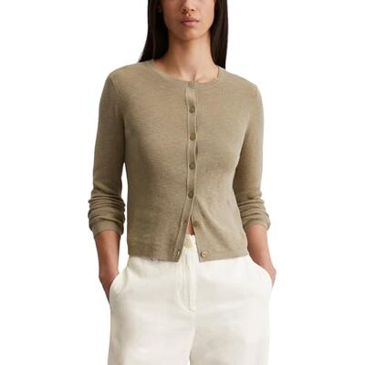 Marc O'Polo 503501061043 Cardigan Sweater Dames (1 stuk) L Marc O'Polo 503501061043 Cardigan Sweater Dames (1 stuk) L