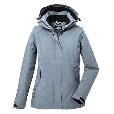 Killtec Kow 37 Wmn Jckt functionele outdoorjas met afneembare capuchon voor dames Killtec Kow 37 Wmn Jckt functionele outdoorjas met afneembare capuchon voor dames