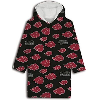 Aymax Naruto Akatsuki – zweetponcho koraal fleece – kindermaat, zwart, één maat, zwart, eenheidsmaat Aymax Naruto Akatsuki – zweetponcho koraal fleece – kindermaat, zwart, één maat, zwart, eenheidsmaat