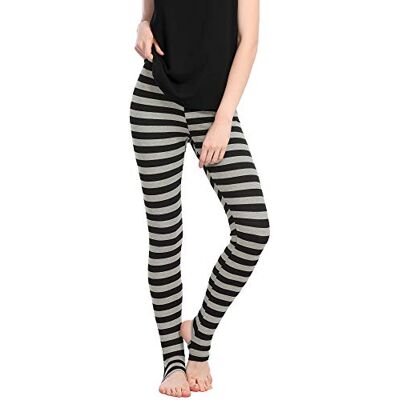 Allegra K Legging met elastische band voor Kerstmis voor dames Hoge taille, dunne stof, volledige lengte, slim fit, elastische tailleband, beugellegging L Allegra K Legging met elastische band voor Kerstmis voor dames Hoge taille, dunne stof, volledige lengte, slim fit, elastische tailleband, beugellegging L