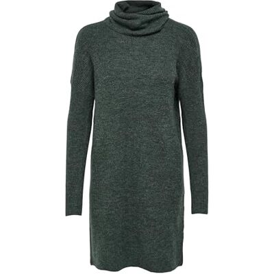 Only Onljana L/S Cowlnck Dress Wool Knt Noos Lange damesjurk (1 stuks) M Only Onljana L/S Cowlnck Dress Wool Knt Noos Lange damesjurk (1 stuks) M