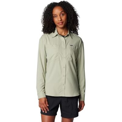 Columbia Silver Ridge Utility Shirt met lange mouwen voor dames (1 stuk) Columbia Silver Ridge Utility Shirt met lange mouwen voor dames (1 stuk)