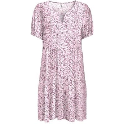 Only Onlnova Life Vis Thea Kh AOP damesjurk, Fuchsia Fedora, S S Only Onlnova Life Vis Thea Kh AOP damesjurk, Fuchsia Fedora, S S