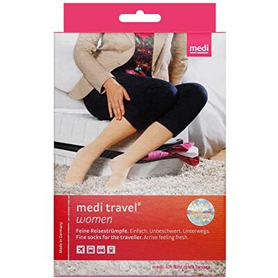 medi Compressiekousen voor dames, speciale reizen, normale lengte XL medi Compressiekousen voor dames, speciale reizen, normale lengte XL