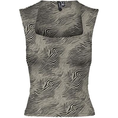 Vero Moda Vmmillion Sl Square Neck Top Jrs Noos Vmmillion Sl Jrs Noos Damestop met vierkante hals (1 stuk), Crème, XL XL Vero Moda Vmmillion Sl Square Neck Top Jrs Noos Vmmillion Sl Jrs Noos Damestop met vierkante hals (1 stuk), Crème, XL XL