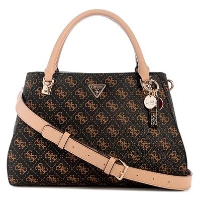 Guess Noelle Ii Luxury Satchel Cartable, bandoulière Femme (lot de 1) Eén maat Guess Noelle Ii Luxury Satchel Cartable, bandoulière Femme (lot de 1) Eén maat
