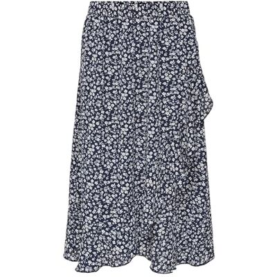 Only Onlcarly Flounce Lange rok Wvn Dames, Nachtelijke hemel/Aop: nachtelijke hemel met wolk danser bloemen, XS XS Only Onlcarly Flounce Lange rok Wvn Dames, Nachtelijke hemel/Aop: nachtelijke hemel met wolk danser bloemen, XS XS