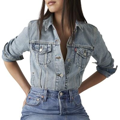 Levis Original Trucker Denim Jacket Dames (1 stuk), All Mine S Levis Original Trucker Denim Jacket Dames (1 stuk), All Mine S
