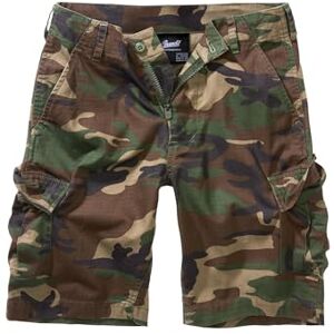 Brandit Kids BDU Ripstop Unisex Shorts, Woodland, 146 146 Brandit Kids BDU Ripstop Unisex Shorts, Woodland, 146 146