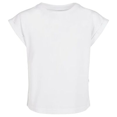 Urban Classics Meisjes T-shirt van biologisch katoen met uitgesneden schouders verkrijgbaar in verschillende kleuren Maten: 110/116-158/164, wit, 146-152 146/152 Urban Classics Meisjes T-shirt van biologisch katoen met uitgesneden schouders verkrijgbaar in verschillende kleuren Maten: 110/116-158/164, wit, 146-152 146/152