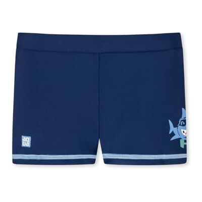 Schiesser Badebroek Jungen Badeshort Sneldrogend badpak voor jongens, Blauw 180939 98 Schiesser Badebroek Jungen Badeshort Sneldrogend badpak voor jongens, Blauw 180939 98