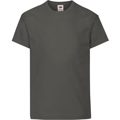 Fruit of the Loom Kids Original T T-shirt voor kinderen 100% katoen, Oeko-Tex gecertificeerd, jongens en meisjes, korte mouwen 164 Fruit of the Loom Kids Original T T-shirt voor kinderen 100% katoen, Oeko-Tex gecertificeerd, jongens en meisjes, korte mouwen 164