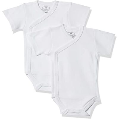 Playshoes Schnizler 809501 Bodysuit met lange mouwen, uniseks, kinderen, 2 stuks, Wit 1/4 mouwen 2 stuks 62 Playshoes Schnizler 809501 Bodysuit met lange mouwen, uniseks, kinderen, 2 stuks, Wit 1/4 mouwen 2 stuks 62