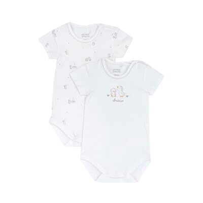 Chicco Set Body Con Maniche Corte Aggiuntivo Pyjama voor baby's en jongens, uniseks, baby (1 stuk), Wit-417 9 maanden Chicco Set Body Con Maniche Corte Aggiuntivo Pyjama voor baby's en jongens, uniseks, baby (1 stuk), Wit-417 9 maanden