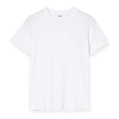 Build Your Brand Basic T-shirt voor jongens, wit, 110-116 110-116 Build Your Brand Basic T-shirt voor jongens, wit, 110-116 110-116