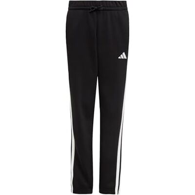 Adidas Uniseks kinderen Essentials 3 Stripes Pants, zwart/wit/wit, 13-14 jaar Adidas Uniseks kinderen Essentials 3 Stripes Pants, zwart/wit/wit, 13-14 jaar