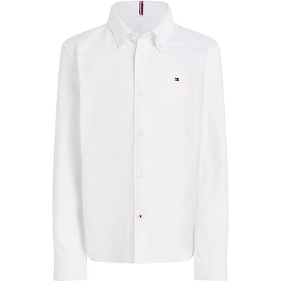 Tommy Hilfiger Jongens Stretch Oxford Shirt L/S Kb0kb06964 Vrijetijdshemden voor jongens (1 stuk) 6 ans Tommy Hilfiger Jongens Stretch Oxford Shirt L/S Kb0kb06964 Vrijetijdshemden voor jongens (1 stuk) 6 ans