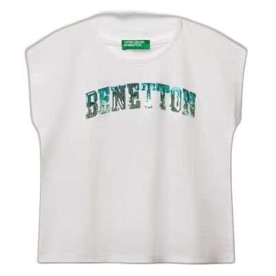 United T-shirt 3i1xc10p1 T-shirt voor meisjes, Wit. 130 United T-shirt 3i1xc10p1 T-shirt voor meisjes, Wit. 130