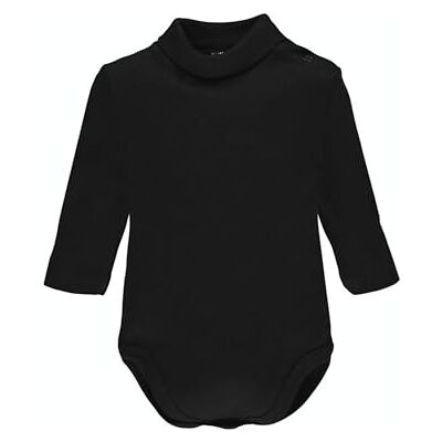 Ellepi 1 stuk Body 2800 koord lange mouwen warm katoen baby hoge kraag meisjes kinderen maanden jaren 18 mois, 86 cm Ellepi 1 stuk Body 2800 koord lange mouwen warm katoen baby hoge kraag meisjes kinderen maanden jaren 18 mois, 86 cm