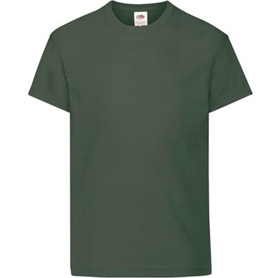 Fruit of the Loom Kids Original T T-shirt voor kinderen 100% katoen, Oeko-Tex gecertificeerd, jongens en meisjes, korte mouwen 152 Fruit of the Loom Kids Original T T-shirt voor kinderen 100% katoen, Oeko-Tex gecertificeerd, jongens en meisjes, korte mouwen 152