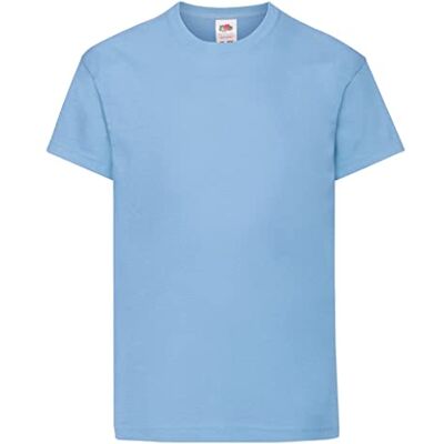 Fruit of the Loom Original uniseks T-shirt voor kinderen 9-11 jaar Fruit of the Loom Original uniseks T-shirt voor kinderen 9-11 jaar
