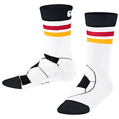Falke Active Soccer sokken voor kinderen, uniseks, dik, gestreept, meerkleurig, anti-transpiratie, ideaal voor sport, sneldrogend, ademend, katoen, functioneel garen, 1 paar, Wit 2002 27-30 Falke Active Soccer sokken voor kinderen, uniseks, dik, gestreept, meerkleurig, anti-transpiratie, ideaal voor sport, sneldrogend, ademend, katoen, functioneel garen, 1 paar, Wit 2002 27-30