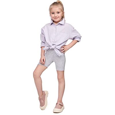 SOFTSAIL Meisjeslegging voor kinderen, 1/2 knielengte, ademende fietsshorts, dans, schoolbroek 4-5 ans SOFTSAIL Meisjeslegging voor kinderen, 1/2 knielengte, ademende fietsshorts, dans, schoolbroek 4-5 ans