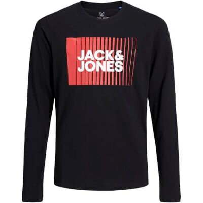Jack & Jones Jjecorp Logo Tee Play Ls O-hals Noos Jnr Tricot Jongen (1 stuk) Jack & Jones Jjecorp Logo Tee Play Ls O-hals Noos Jnr Tricot Jongen (1 stuk)